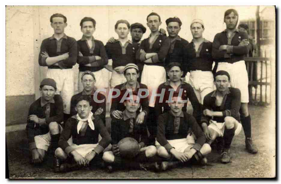 CARTE PHOTO Football 
