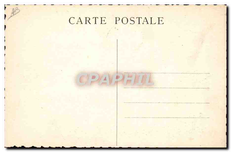 CPA Football Rive de Gier Stade de l'esperance de ND Les jeux du patronage de Mollard  — Rückseite