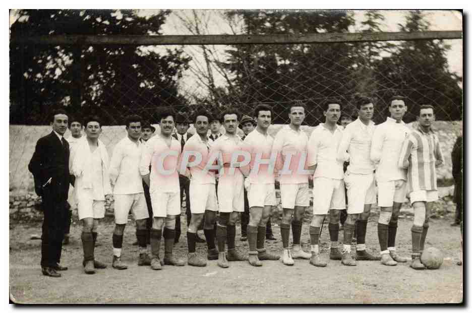 CARTE PHOTO Football 