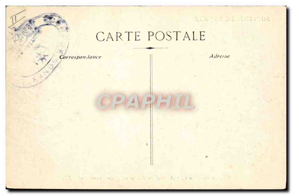Steamer 'Amiral de Kersaint' — par grosse mer — Chargeurs Réunis - EL — Reverso