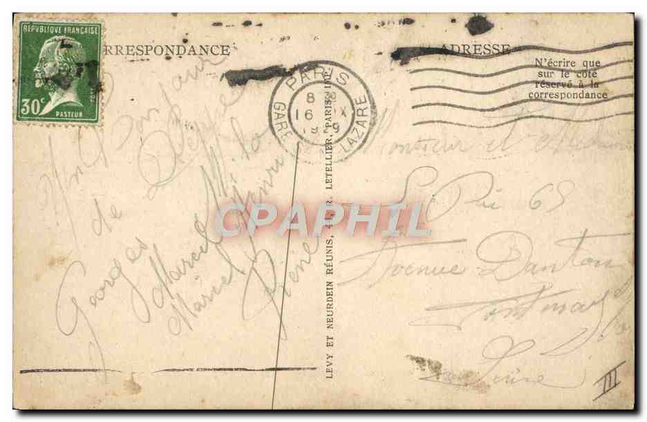 Dieppe — Partenza del piroscafo « Arundel » per Newhaven — LL — Verso