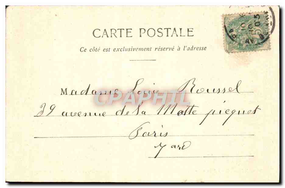 CPA Fantaisie Homme Soldat Militaria Pitou Fricoteur — Rückseite