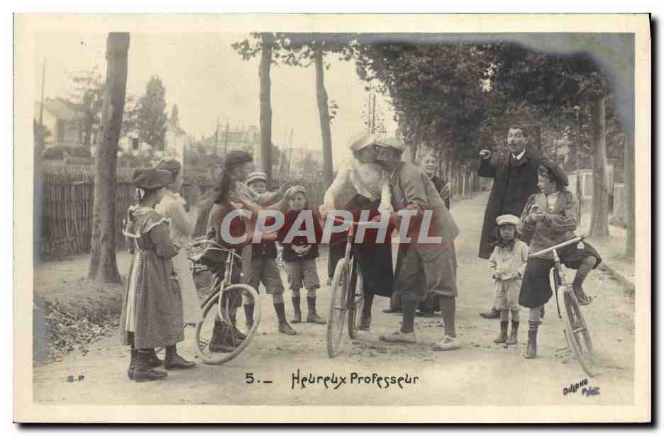 CPA Fantaisie Enfant Velo Cycle