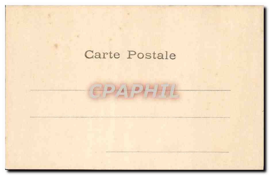 CPA Fantaisie Enfant Velo Cycle La pelle du professeur — Verso