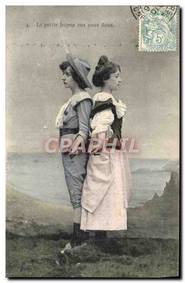 CPA Fantaisie Femme