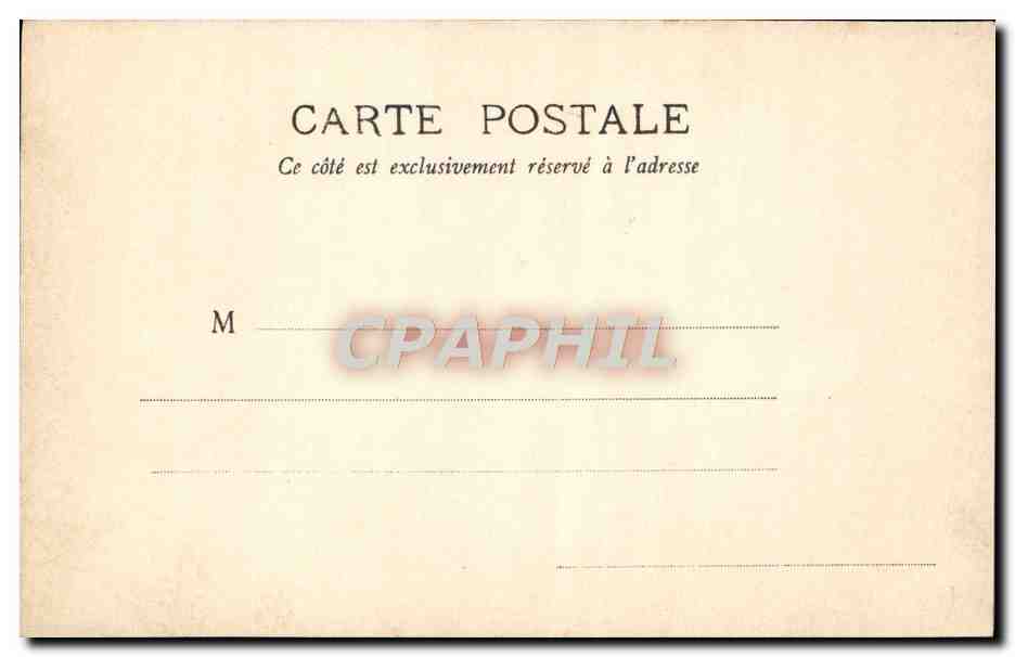 CPA Fantaisie Enfant — Rückseite