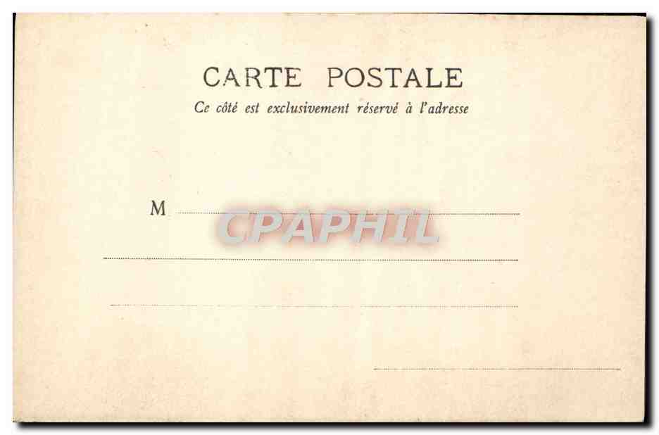 CPA Fantaisie Enfant — Rückseite