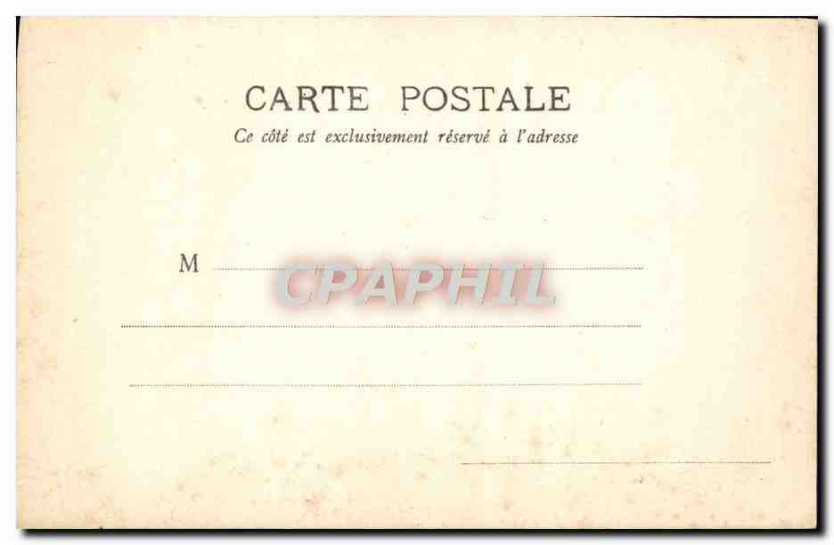CPA Fantaisie Enfant — Rückseite