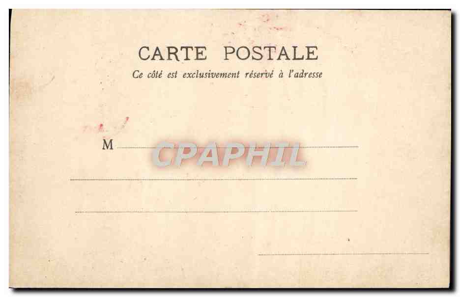 CPA Fantaisie Enfant — Rückseite