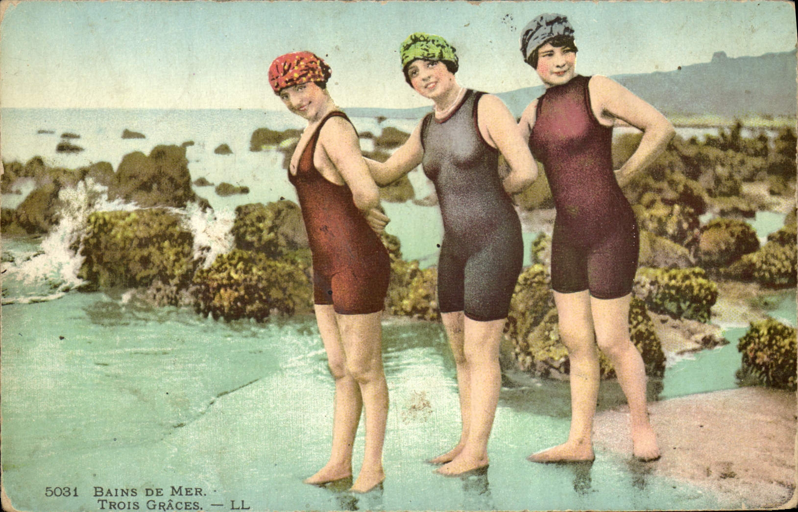 Trois Grâces — Bains de Mer — LL, n° 5031