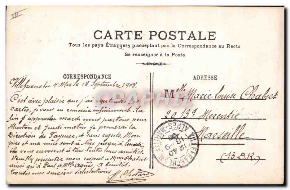 CPA Fantaisie Femme La plage — Rückseite