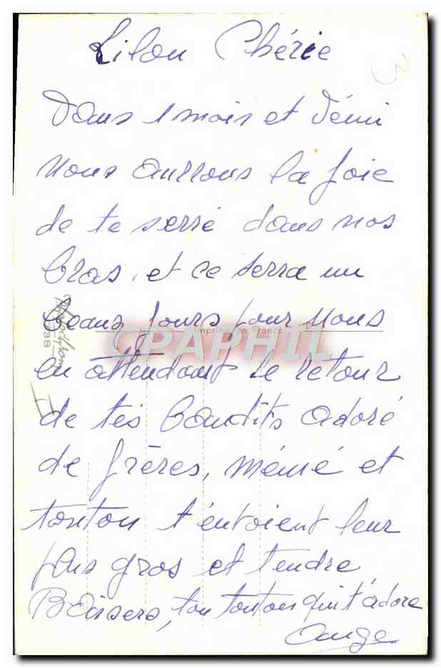 CPA Fantaisie Illustrateur Enfants Randonnee — Verso