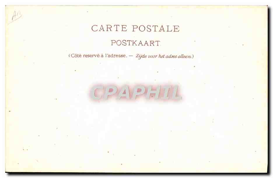 CPA Fantaisie Illustrateur Ranot Rudergheim Etang du rouge cloitre  — Rückseite