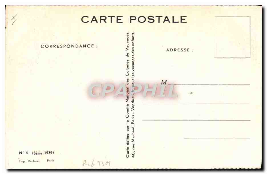 CPA Fantaisie Illustrateur Redon Enfant Chiens — Rückseite