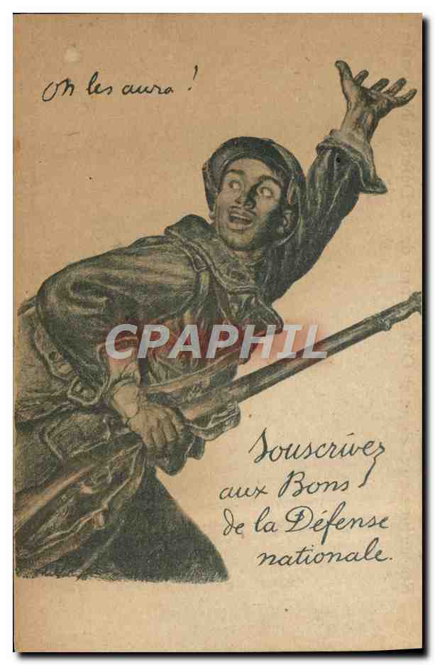 CPA Militaria Bons de Souscription Nationale