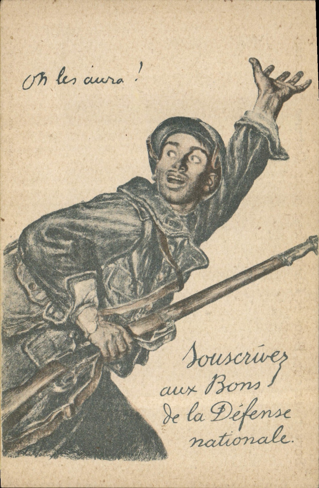 CPA Militaria Bons de Souscription Nationale