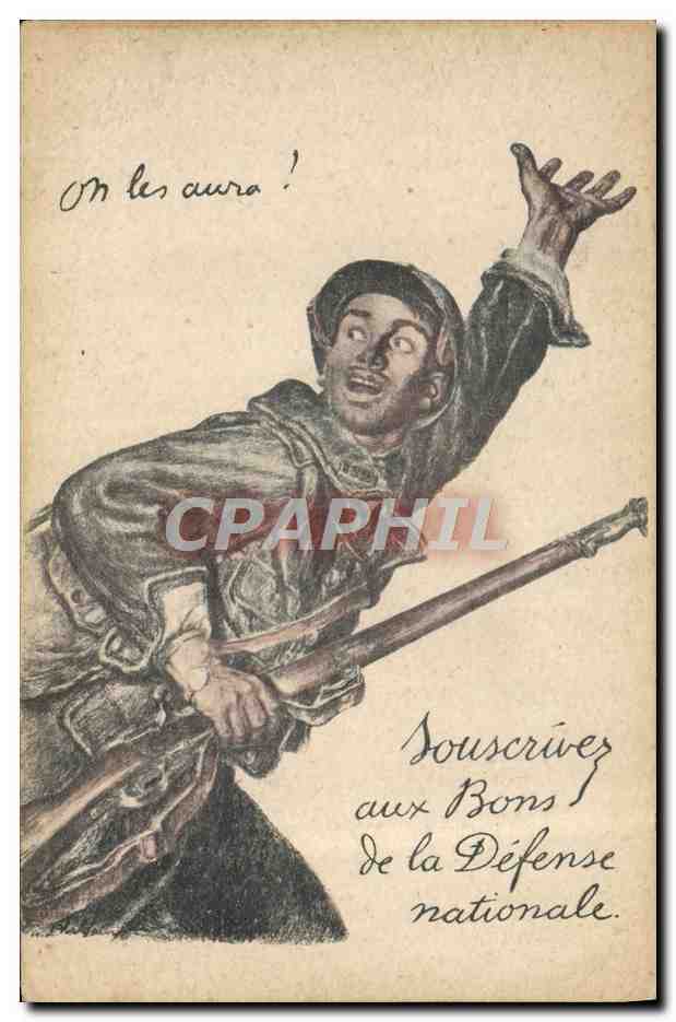 CPA Militaria Bons de Souscription Nationale