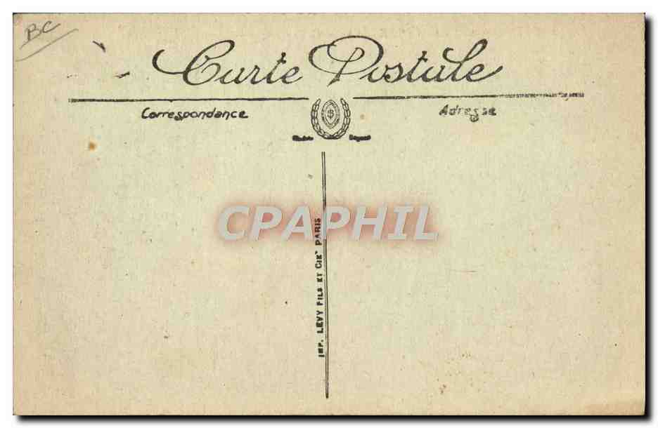 CPA Attelage Le labourage Boeufs — Rückseite