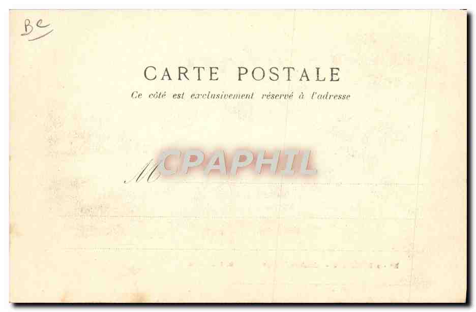 CPA Attelage du pays Pyrenees Boeufs — Rückseite