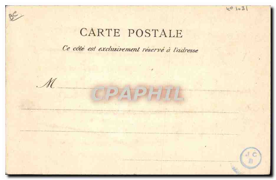 CPA Pyrenees Laveuses au bord du Gave Folklore — Verso