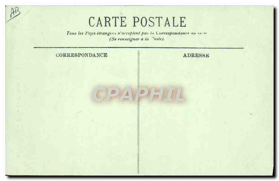 CPA Lourdes Type des Pyrenees  — Verso