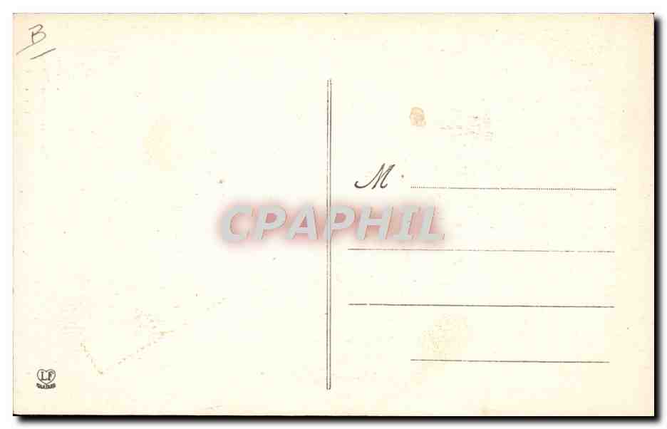 CPA Basses Pyrenees Types d'Ossalois Agneau Mouton — Verso