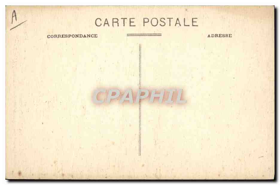 CPA Pyrenees Types d'Ossalois  — Verso