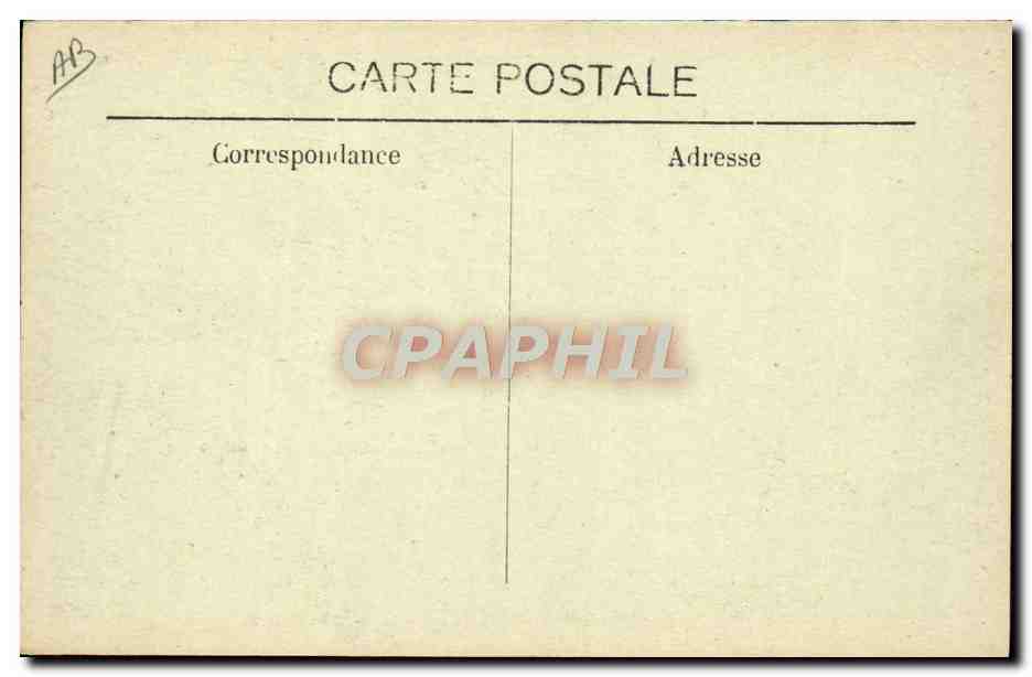 CPA Danse Ossaloise Folklore — Verso