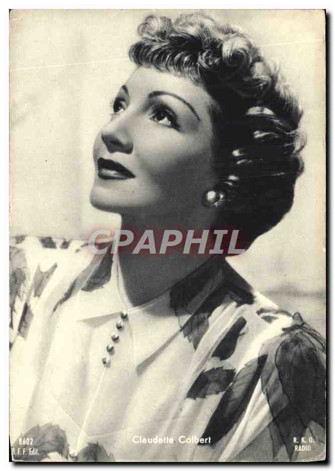 CPA Cinema Claudette Colbert