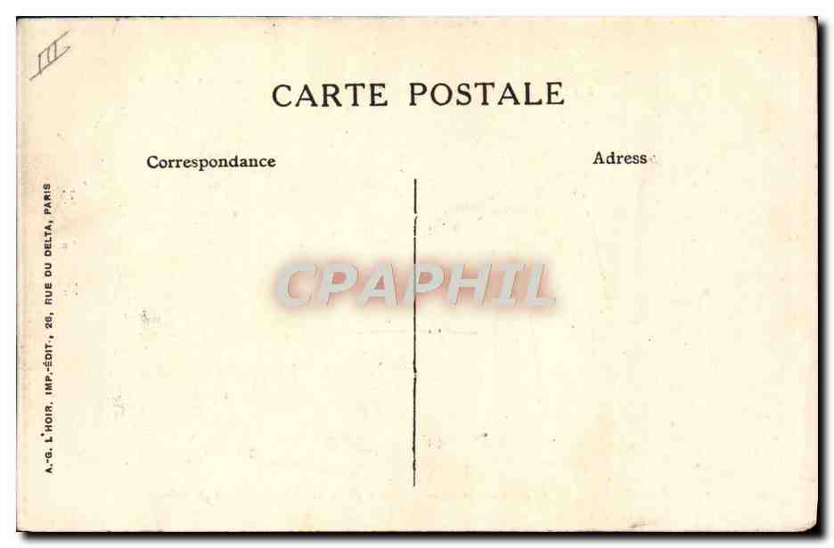 CPA Politique Satirique Marianne Lousi XIV C'est vous la republique ? — Rückseite