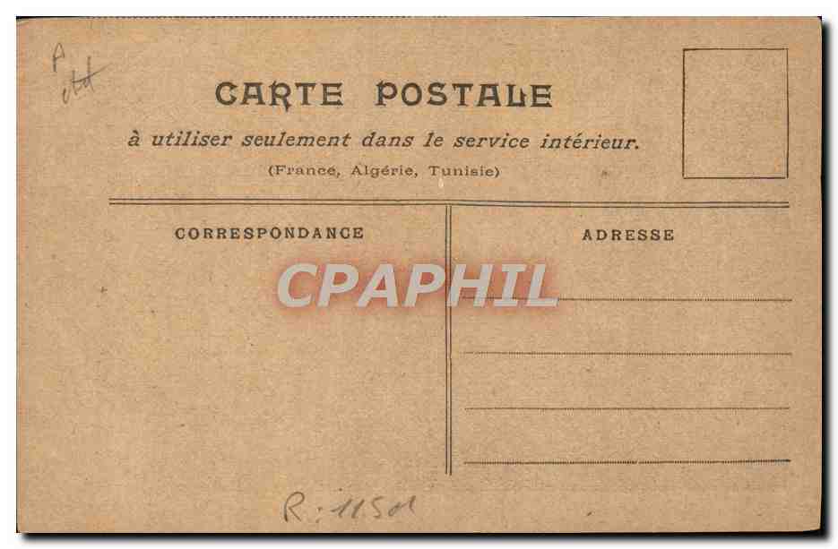CPA Politique Satirique Arthur Meyer Chien — Verso