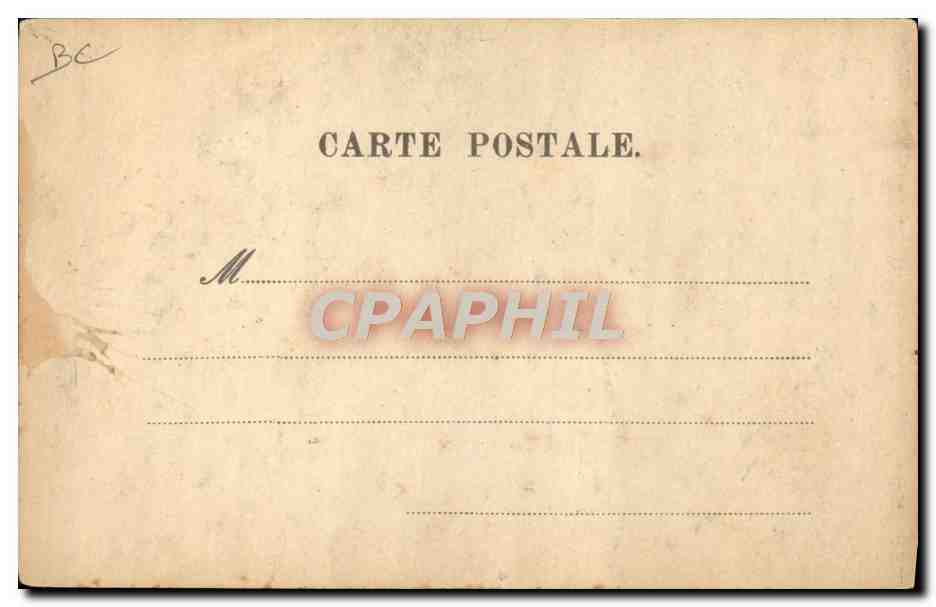 CPA Politique Satirique Charles 1er roi de Roumanie  — Rückseite