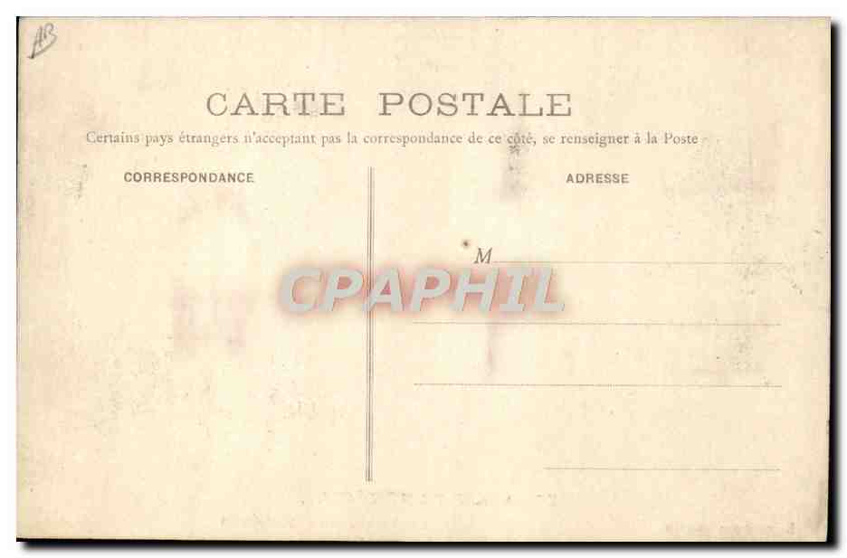 CPA Politique Satirique Zola au Pantheon La vraie debacle 1908 Cochon Porc — Rückseite