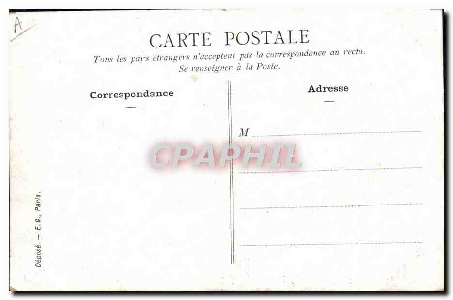CPA Politique Satirique La Mattchiche Conflit Franco Allemand Violoncelle Violon  — Verso