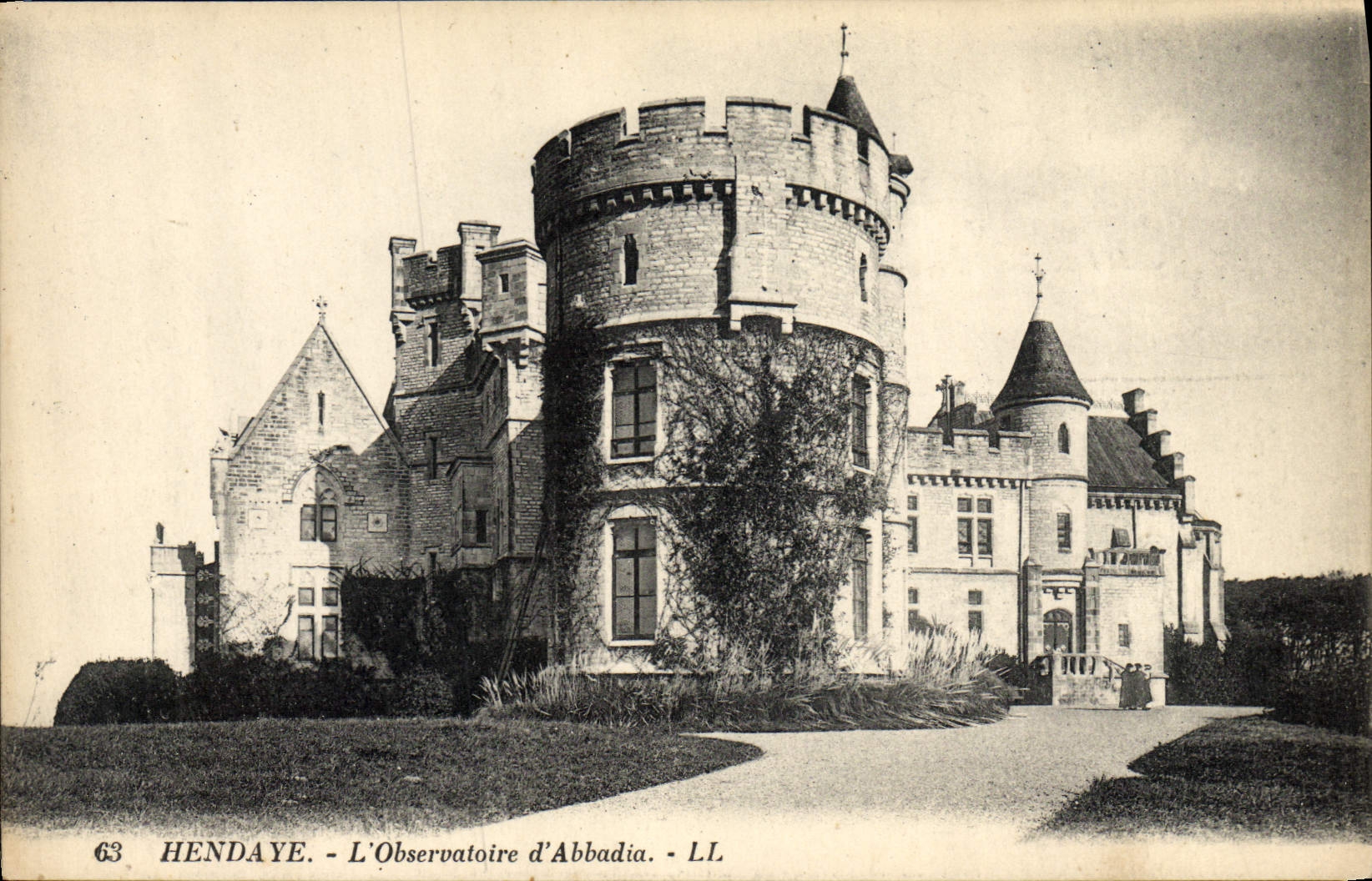CPA Astronomie Hendaye L'Observatoire d'Abbadia 