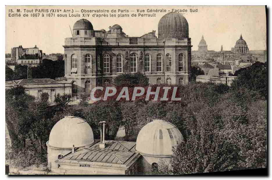 CPA Astronomie Paris Observatoire Vue generale