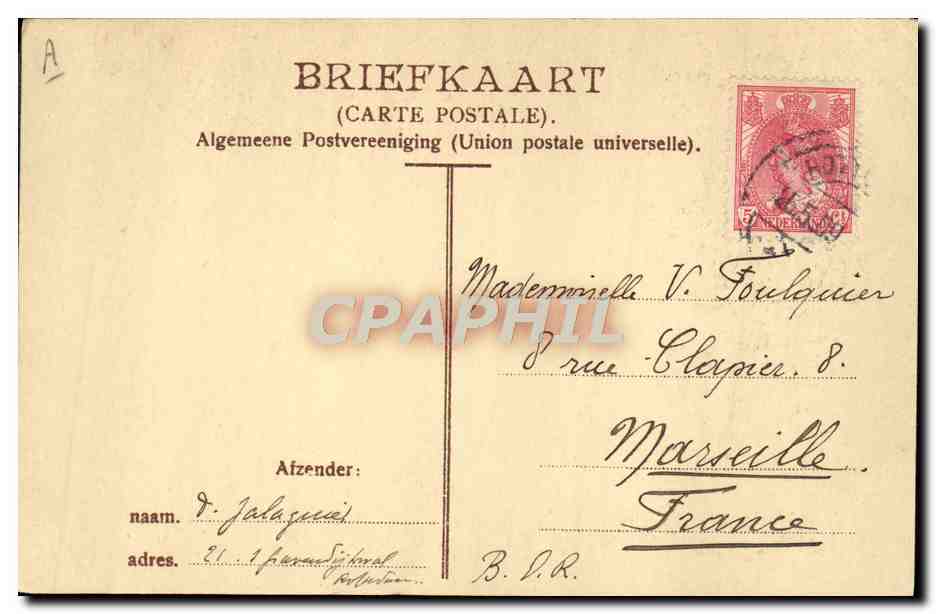 Princesse Juliana — Premier portrait — Guy de Coral & Co., Amsterdam — Den Haag — Reverso