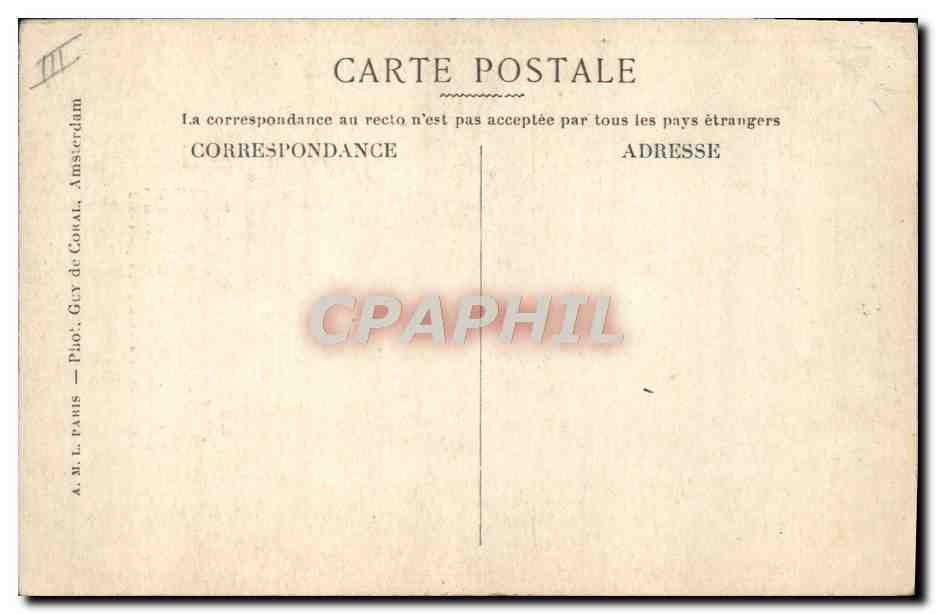 S.M. Wilhelmine, Reine de Hollande — Portrait — A.M.L. Paris — Reverso