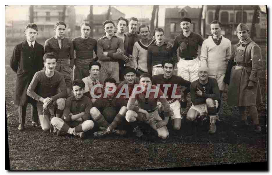 CARTE PHOTO Football 