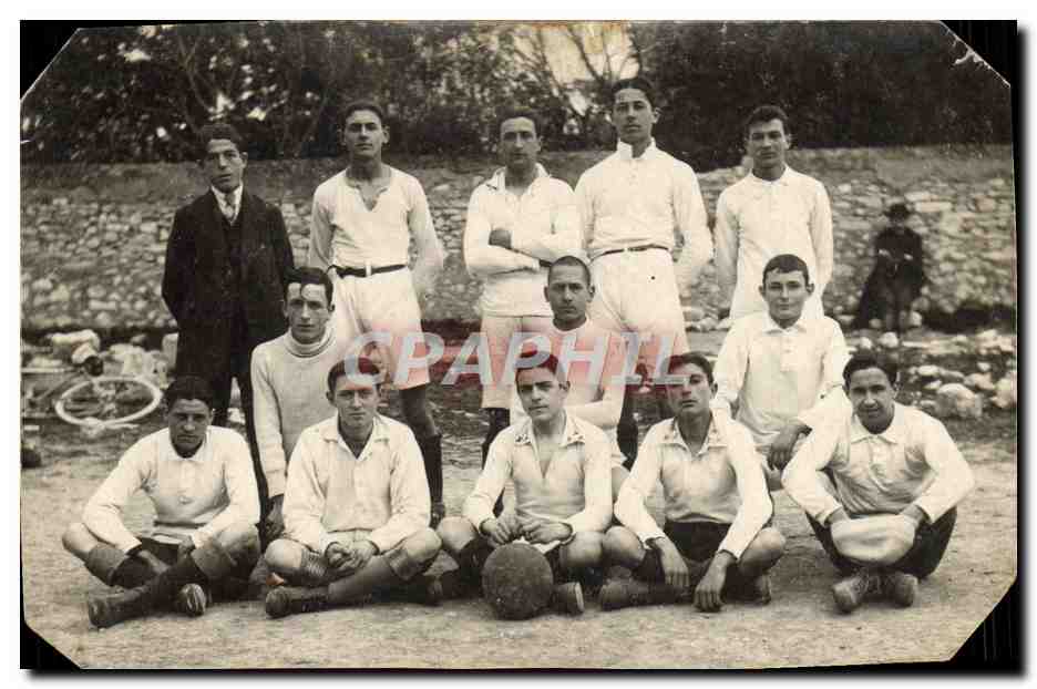 CARTE PHOTO Football 