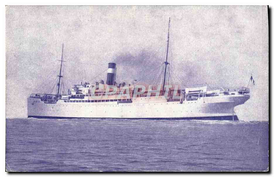 S.S. Asia — Fabre Line — 192