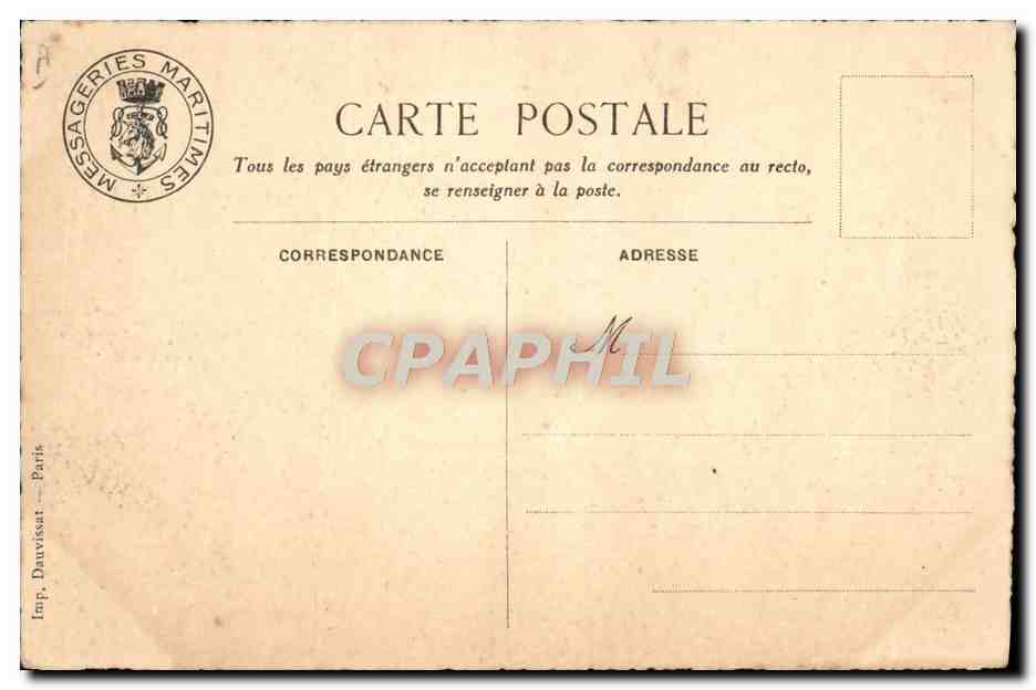 Le Mousquetaire Athos — D'après la peinture exécutée par M. Jean Lefeuvre pour le paquebot 'd'Artagnan' — Messageries Maritimes — Reverso