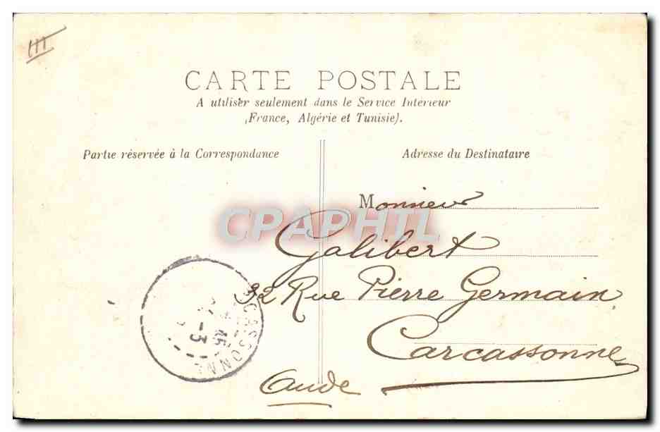 Le Havre — Le Transatlantique "L'Aquitaine" dans les jetées — N.G. n°22 — Verso