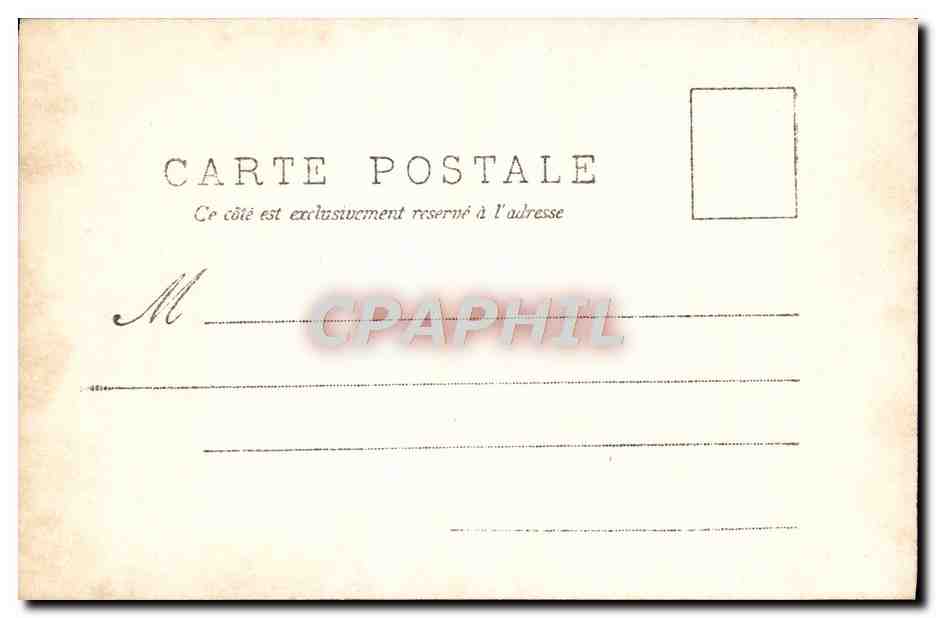 CPA Fantaisie Enfants Ange — Rückseite