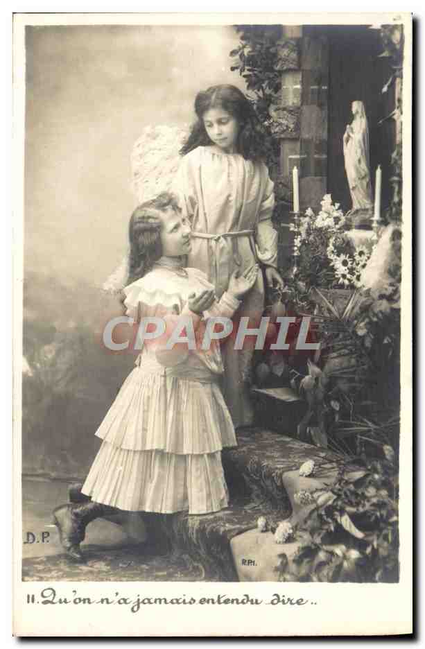 CPA Fantaisie Enfants Ange