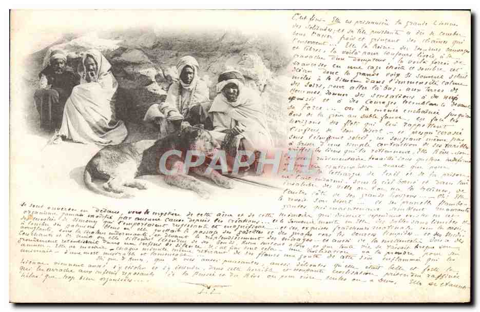 Scène de vie en Orient — éditeur non identifié, n° de série non visible - Recto