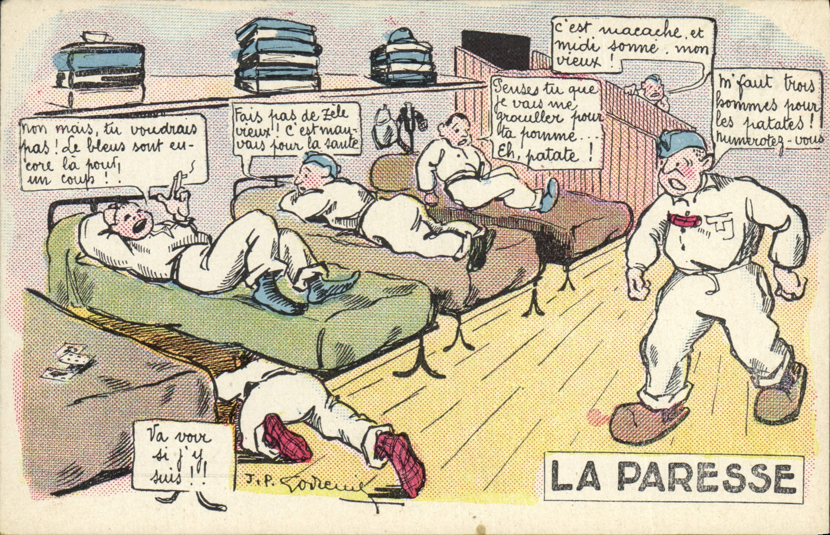 La Paresse — J. P. Correc — Garde & Vos