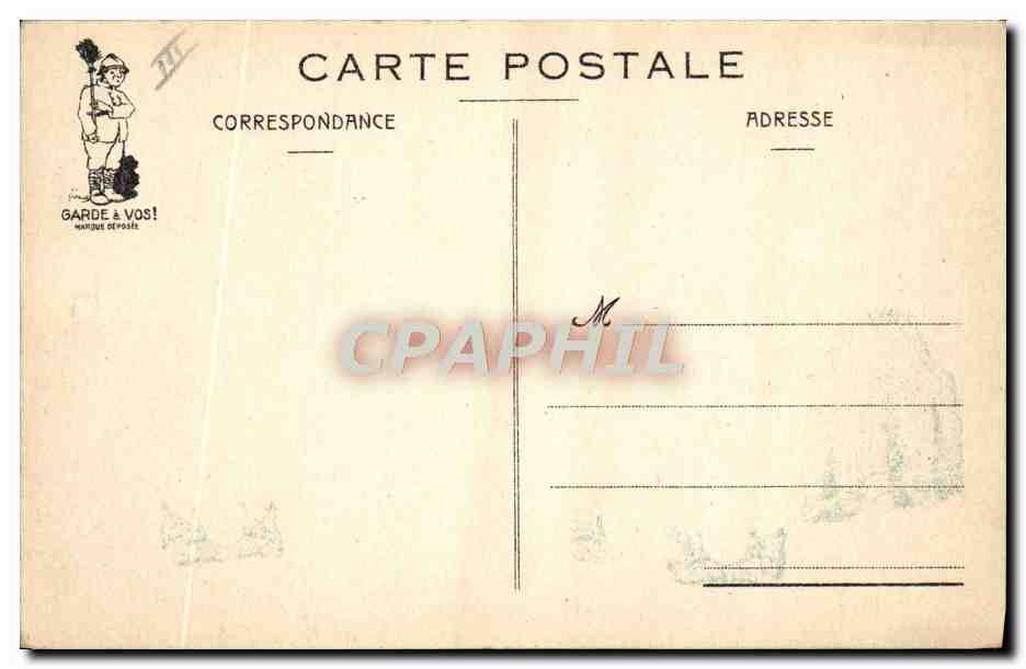 Départ en campagne — XVIII N° 197 — S.F. GORREUIL — Reverso
