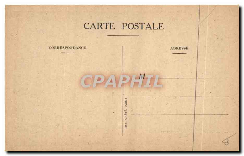 CPA Fantaisie Militaria Emprunt de la Liberation 1918 Bonbright Rue St Florentin Paris Tank Char d'assaut Avion — Rückseite