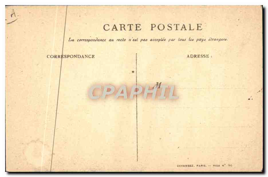 CPA Fantaisie Militaria On les aura — Verso
